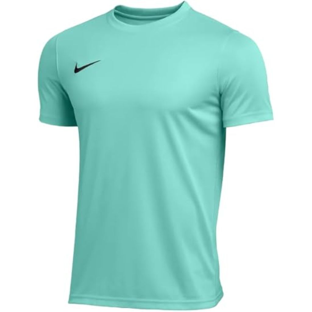 Nike Youth Park VII Short Sleeve Shirt (Turquoise, Small)