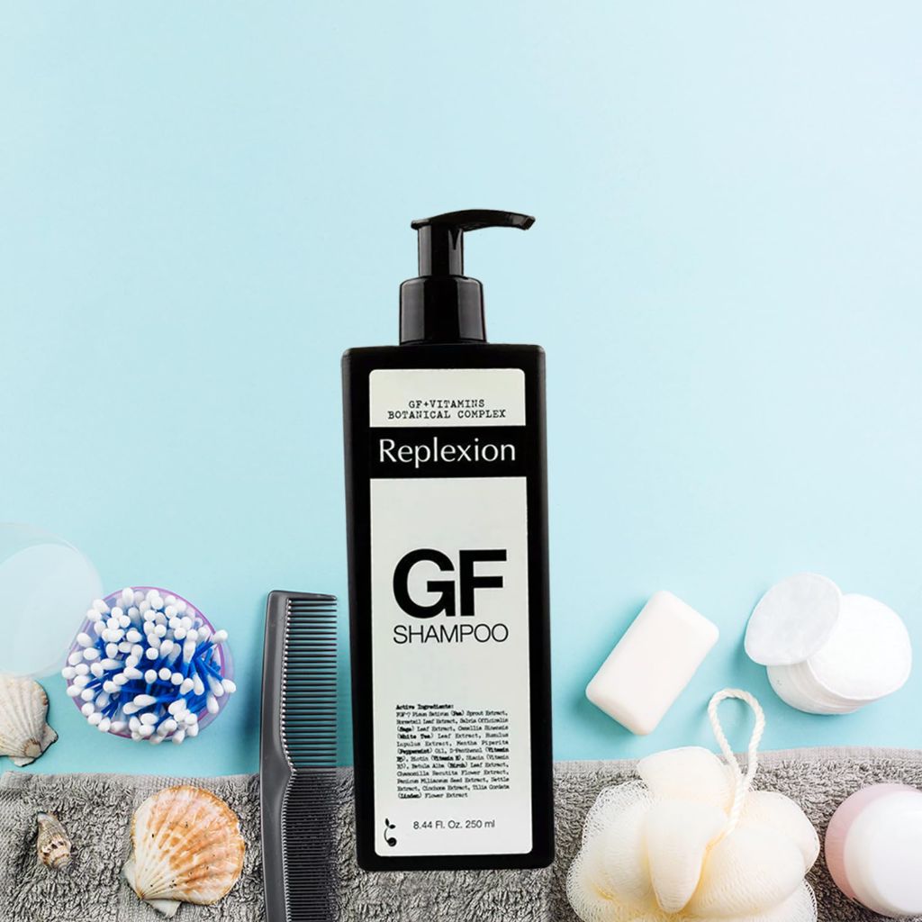 Replexion Hair Growth Shampoo - Healthy Scalp and Thicker Hair with Botanical Growth Factor