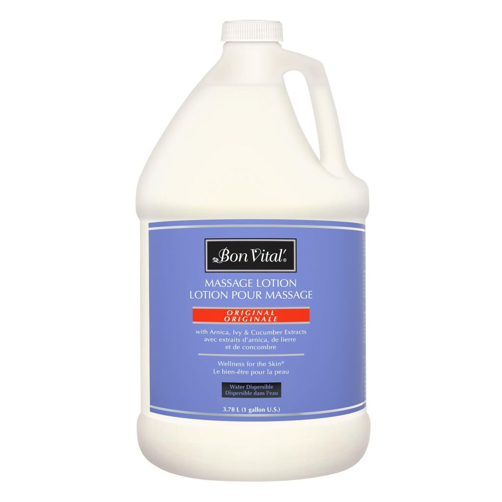 Bon Vital Original Massage Lotion, 1 Gallon Pail