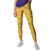 FOCO Los Angeles Lakers NBA Womens Team Color Cloud Leggings - M