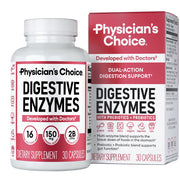 Physician's Choice Digestive Enzyme Probiotic Capsules - 30ct
