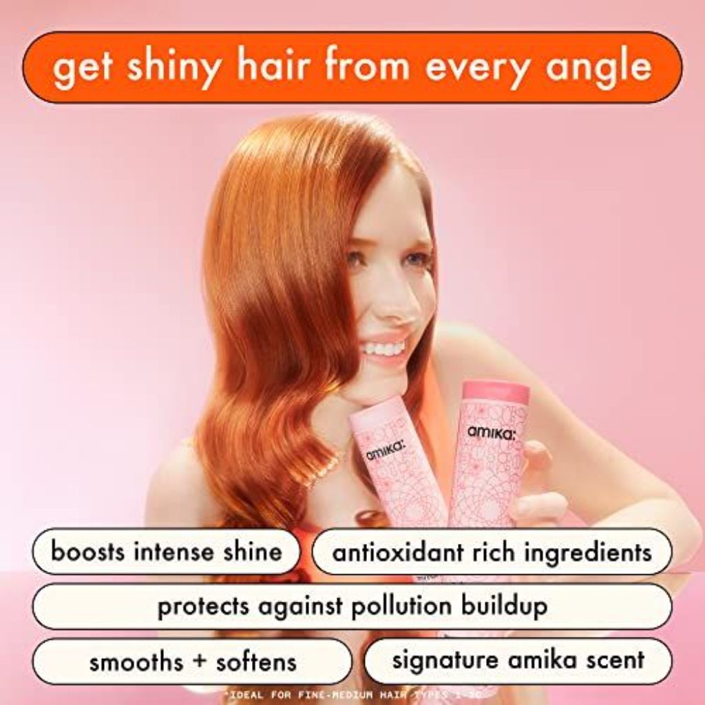 Amika Mirrorball High Shine + Protect Antioxidant Shampoo - 33.8 fl. oz.