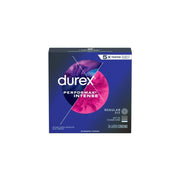Durex Performax Intense Ribbed & Dotted with Delay Lubricant Premium Condom (24 Count)