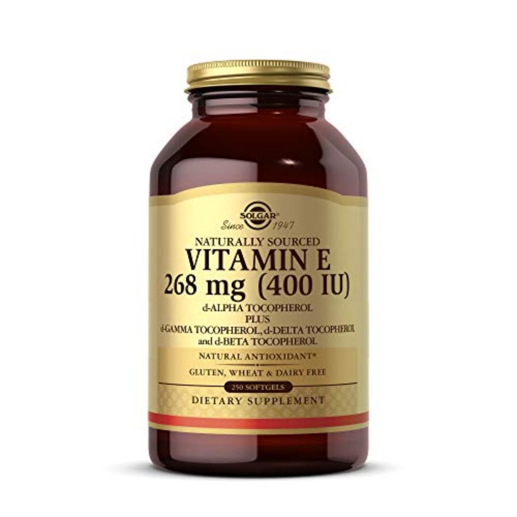 Solgar Naturally-Sourced Vitamin E 268mg - 250 Softgels
