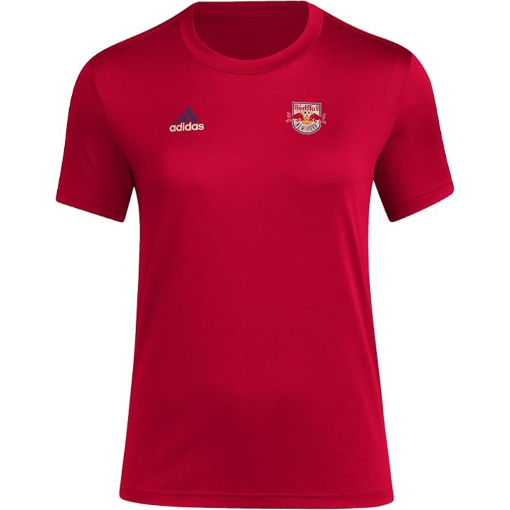 adidas Women's New York Red Bulls MLS T-Shirt - Red XL