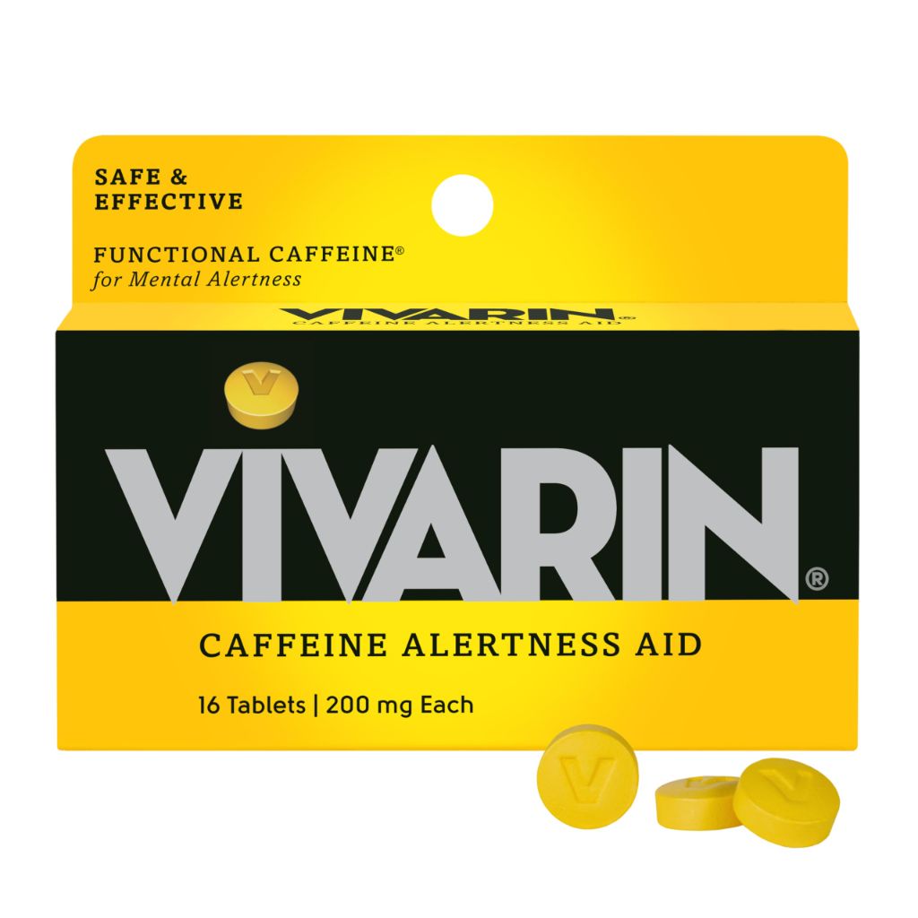 Vivarin Caffeine Alertness Aid, 200mg - 16 Tablets