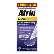 Afrin No Drip Extra Moisturizing Nasal Mist Spray - 0.5 fl. oz. (2 Pack)