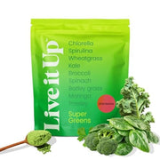 Live It up Super Greens Powder, Wild Berry, 9oz