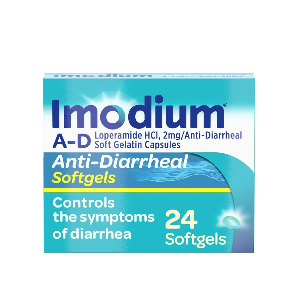 Imodium A-D Anti-Diarrheal Softgels - 24ct