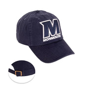 Desert Cactus Monmouth University Baseball Hat Adjustable (Style D) Blue