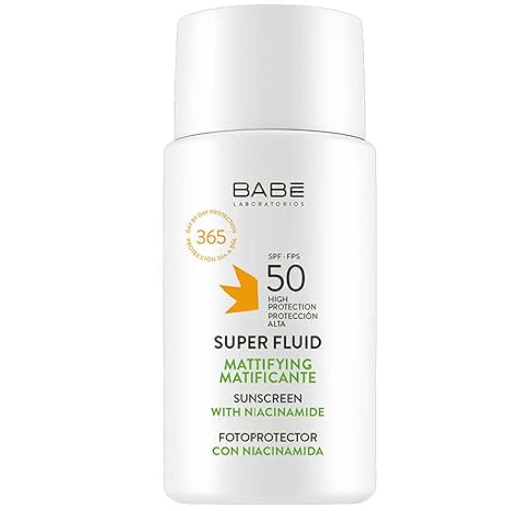 BABE Super Fluid Mattifying Sunscreen, SPF 50 - 1.7 fl. oz.