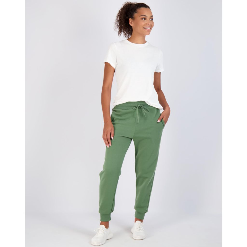 Real Essentials Women's Ultra-Soft & Warm Fleece Joggers Sweatpants - Assorted Colors, 3X (3 Pair)