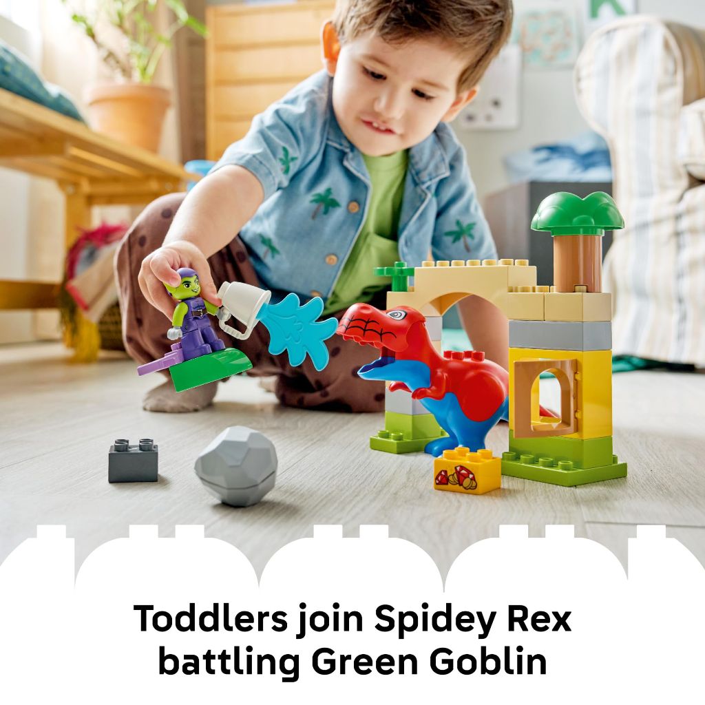 LEGO DUPLO Marvel Dinosaur Spidey-Rex vs. Green Goblin Building Set 10463