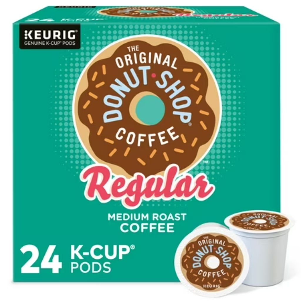 The Original Donut Shop Regular Medium Roast Keurig K-Cup Coffee Pods, 24ct.