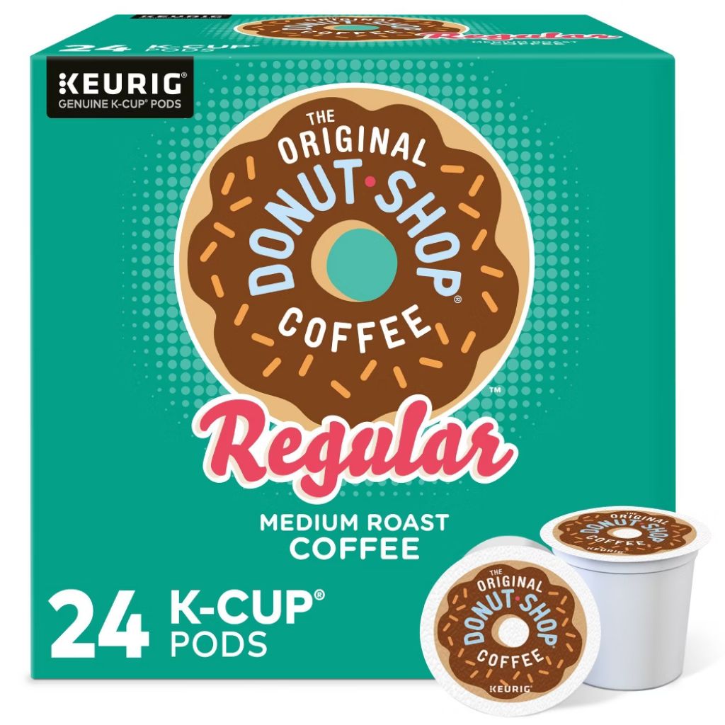 The Original Donut Shop Regular Medium Roast Keurig K-Cup Coffee Pods, 24ct.
