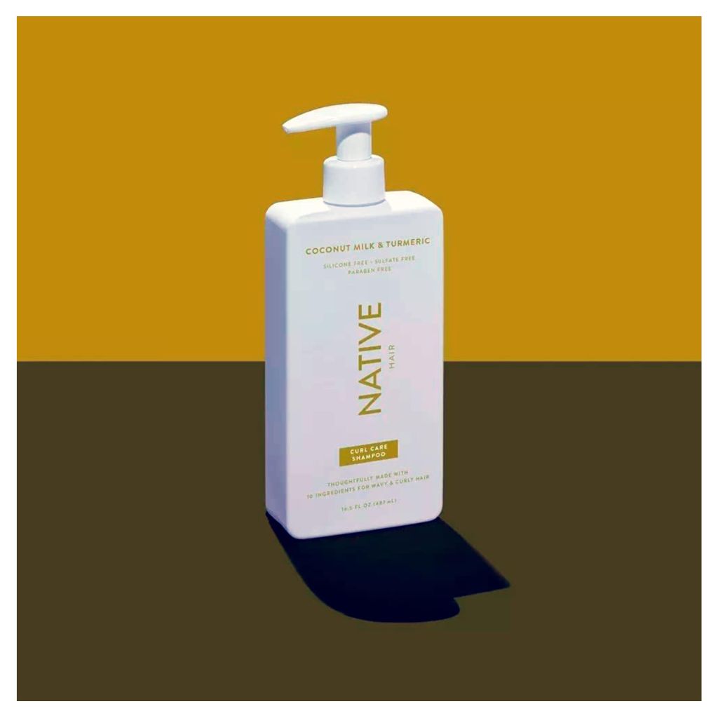 Native Curl Care Shampoo - Coconut Milk & Turmeric, 16.5 fl. oz.