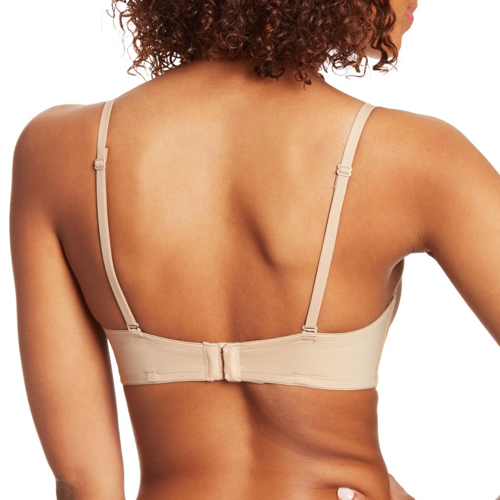 Maidenform Self Expressions Strapless Balconette Bra w/Stay-Put Underwire - Body Beige, 38DD