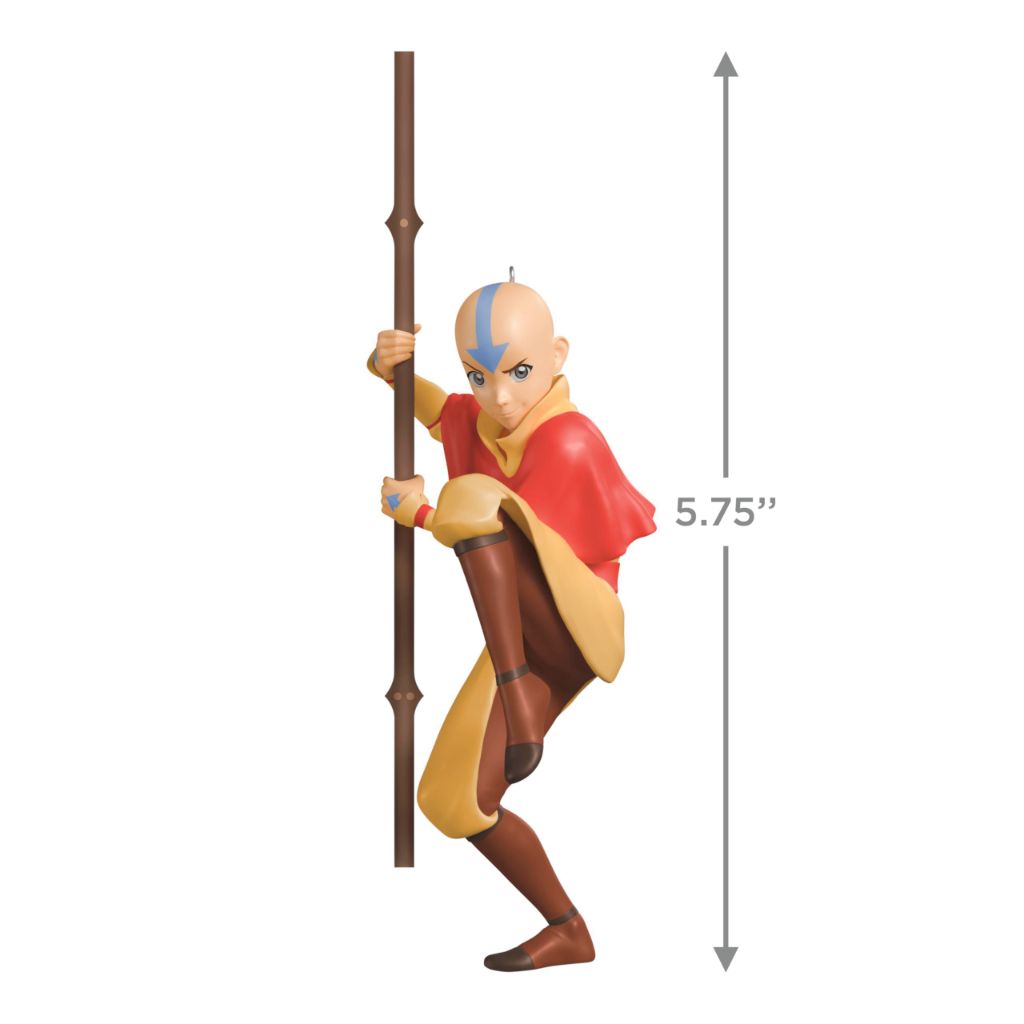 Hallmark Keepsake Christmas Ornament, Avatar: The Last Airbender Aang, Movie Gifts
