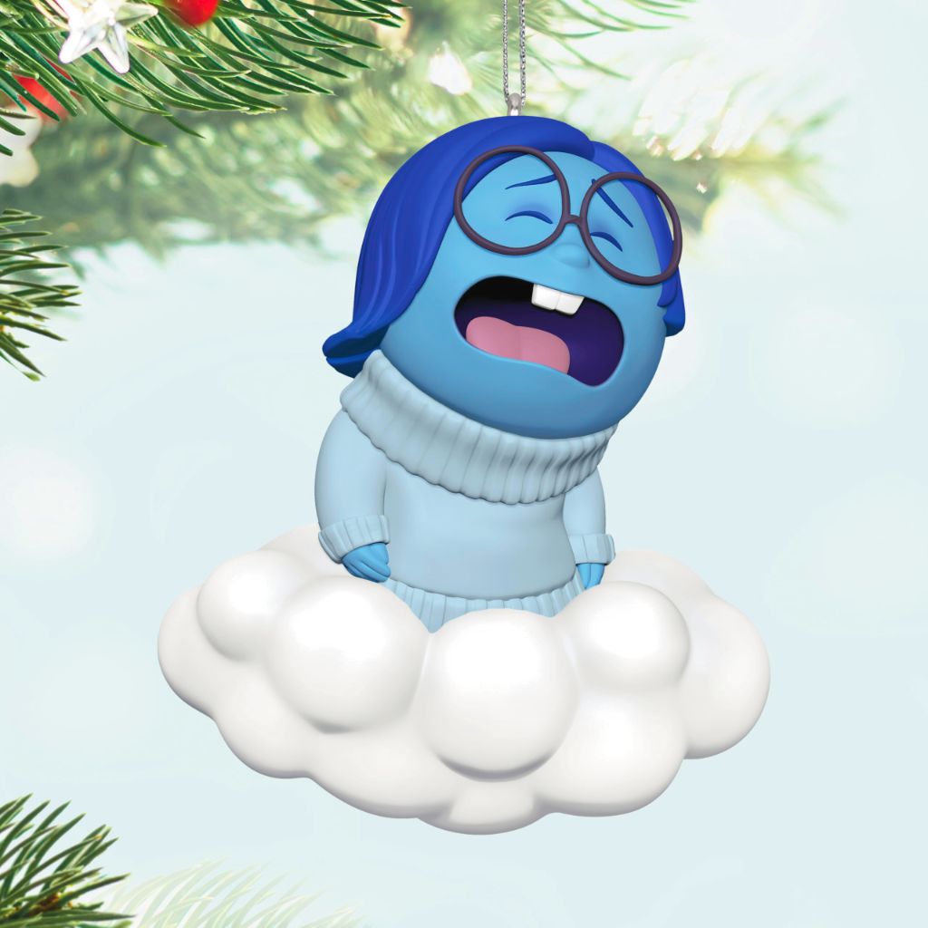 Hallmark 2025 Keepsake Christmas Ornament, Disney/Pixar Inside Out, Sadness