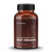 Nutriissa Full-Spectrum Beef Organ Capsules 5400 mg – 240 Capsules