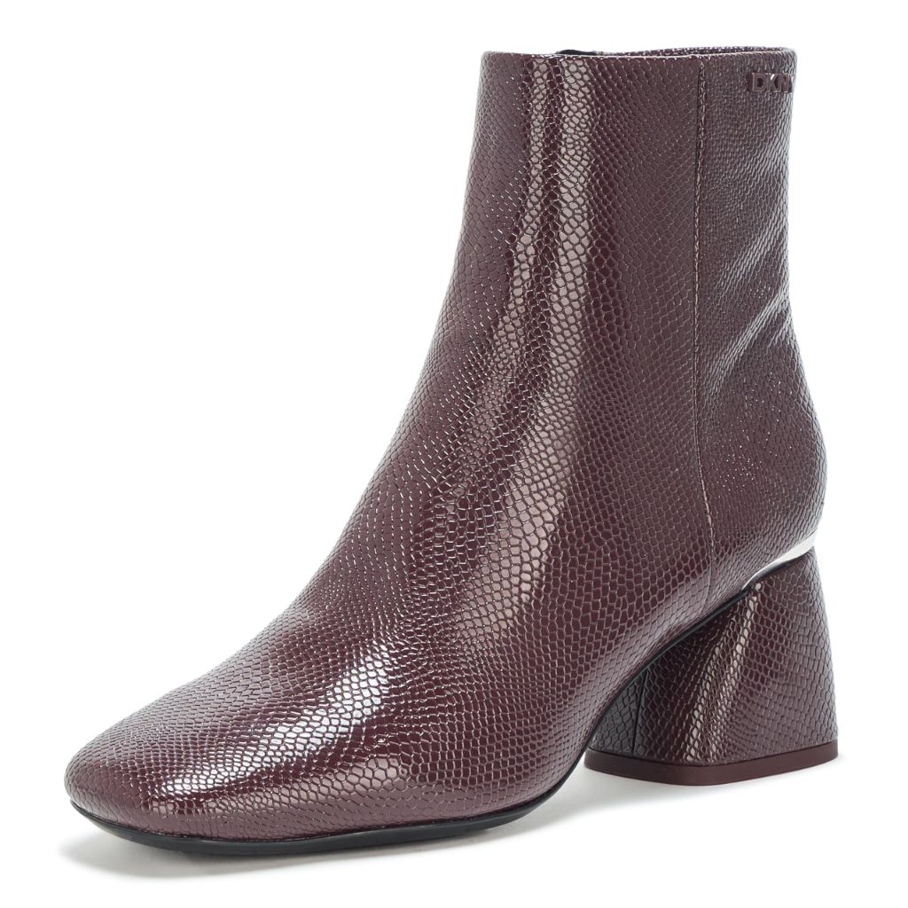 DKNY Women's Shoes boots, dark cherry, 6