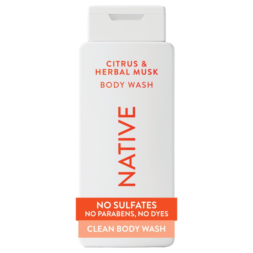Native Body Wash - Citrus & Herbal Musk, 18 fl. oz.