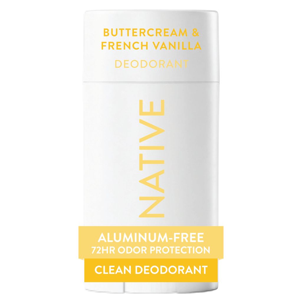 Native Aluminum-Free Clean Deodorant - Buttercream & French Vanilla, 2.65 oz.