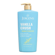 Jergens Shea Fusion Vanilla Crush Body Lotion for Dry Skin, 14 fl oz