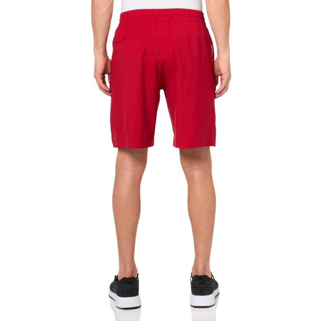 Adidas Men's D4T Woven Rutgers University Shorts, Team Power Red/White/Rutgers Scarlet Knights, X-Small/9" Inseam