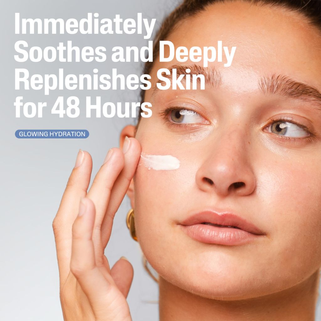 Cetaphil Deep Hydration Healthy Glow Daily Face Cream, 1.7 oz, 48 Hour Dry Skin