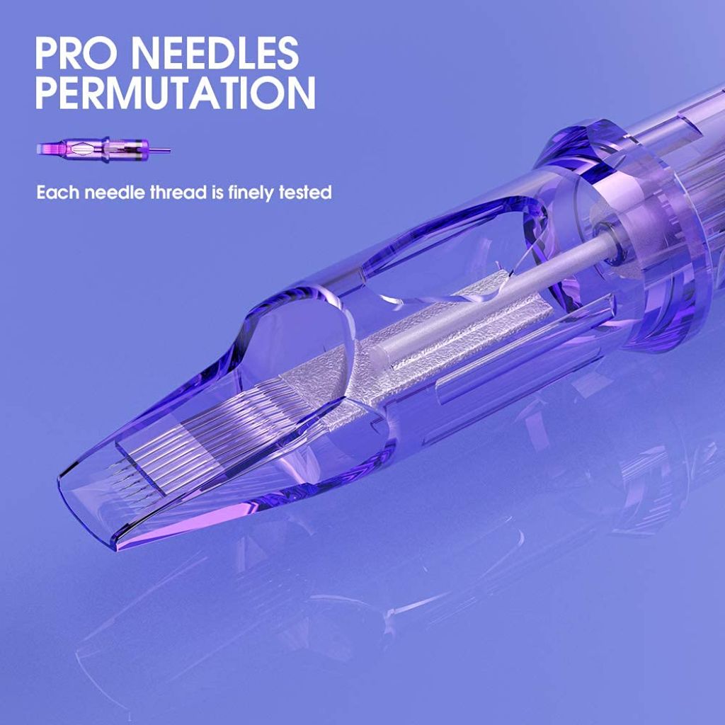 Mast Pro Tattoo Cartridges 20Pcs Disposable Needles Bugpin Round Liner 0603RL