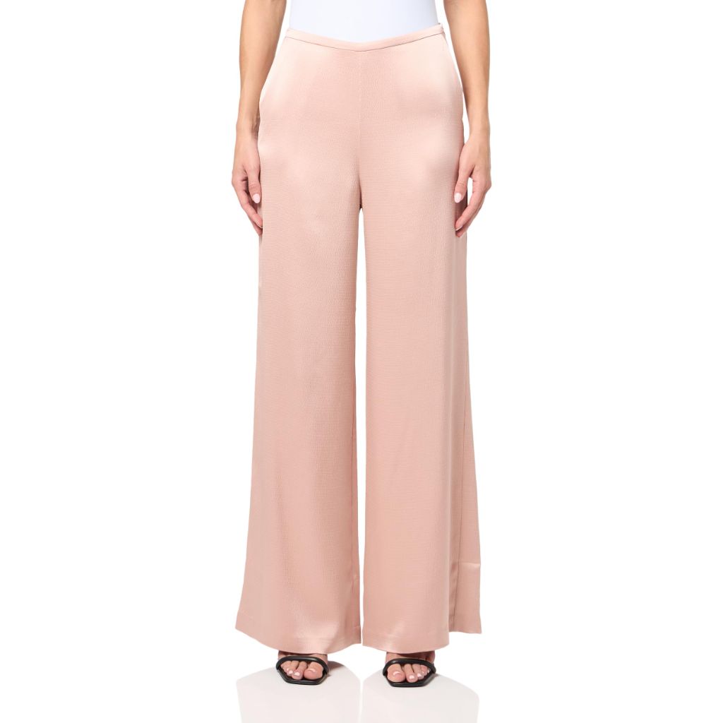 Trina Turk Women's Tavia Wide Leg Pant - Flawless Beige, 14