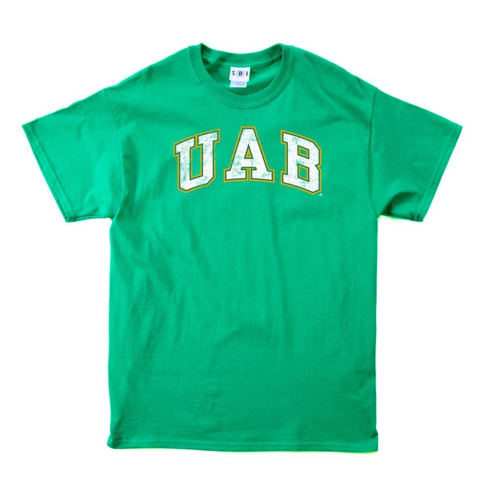 SDI Men's 100% Pre-Shrunk NCAA Short Sleeve T-Shirt - Baylor, Forest Green (XL)