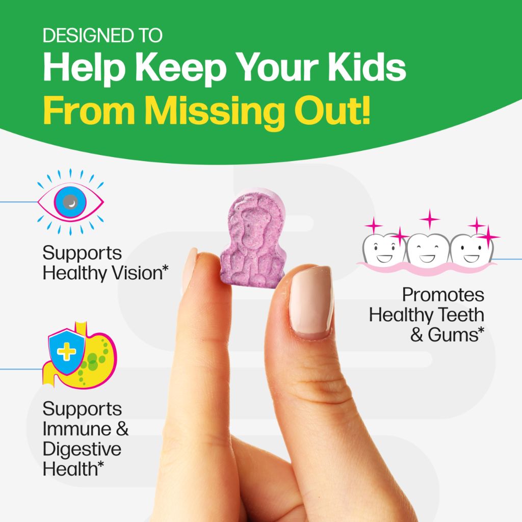 Culturelle Kids Complete Chewable Multivitamin + Probiotic For Kids, Ages 3+, 90 Count
