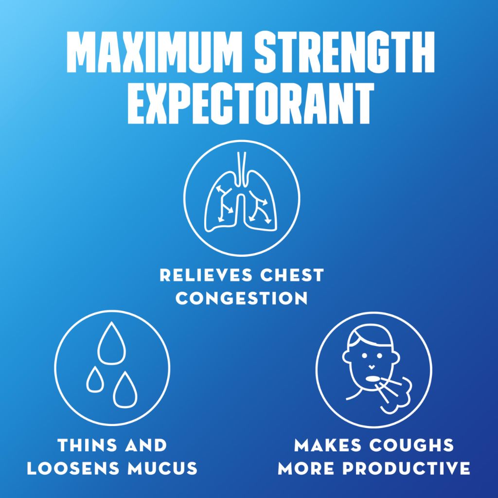 Mucinex Maximum Strength 1200mg Guaifenesin Extended-Release Tablets - 48ct.