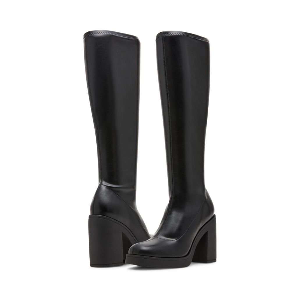 SZ 8.5WD, Madden Girl Women's Dreamer Knee High Boot, Black Paris,