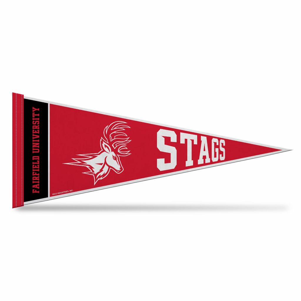 Rico Industries NCAA Fairfield Stags 12" x 30" Felt Wall Décor Pennant