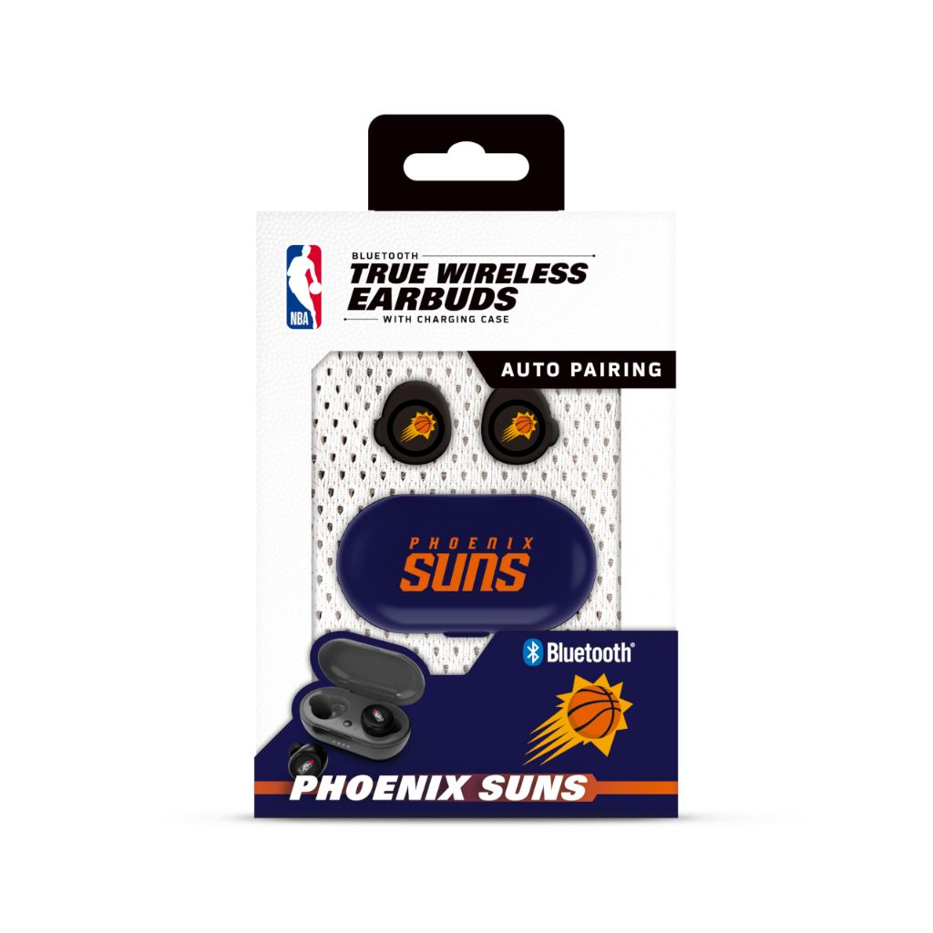 SOAR True Wireless Earbuds w/Charging Case - Phoenix Suns