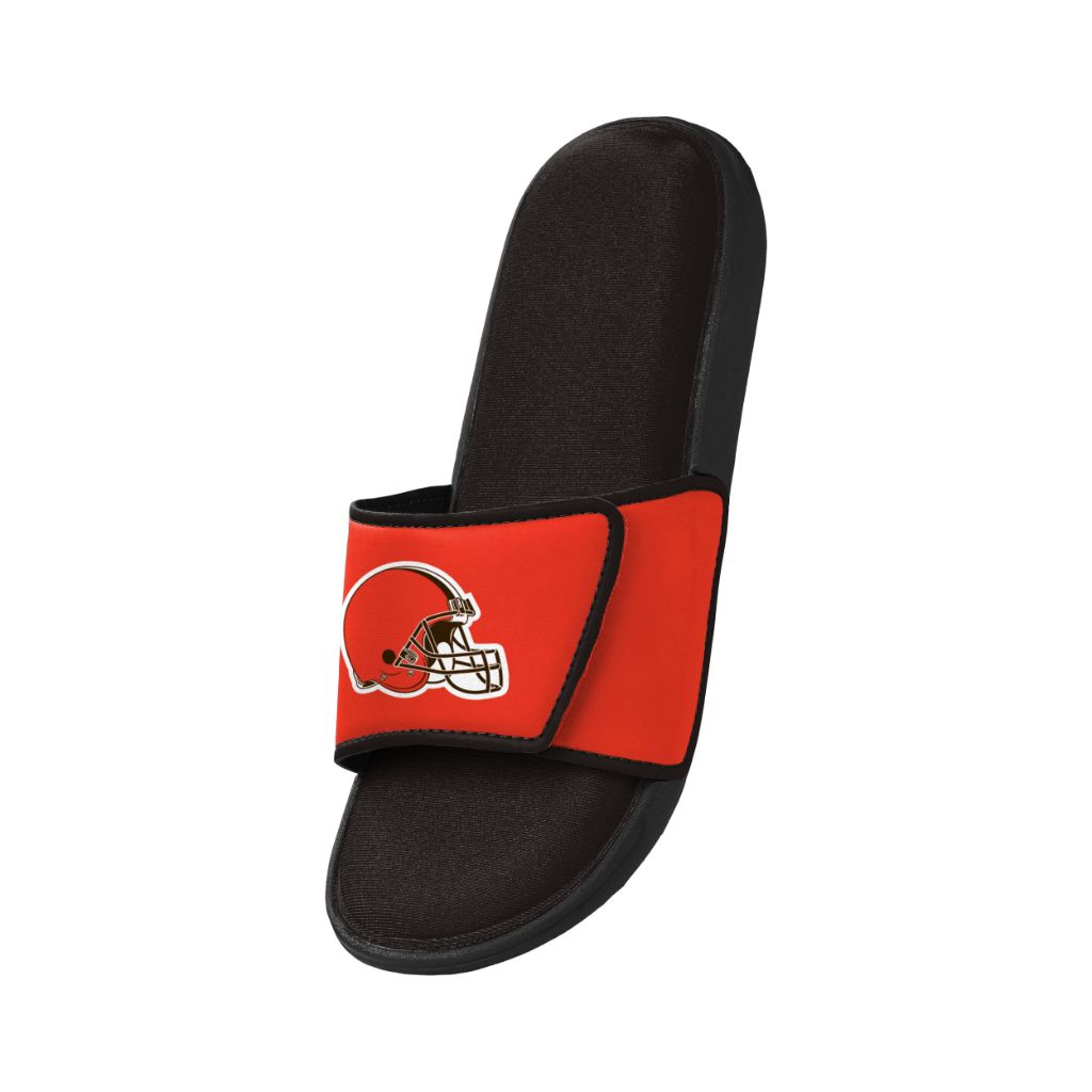 FOCO Men's NFL Foam Sport Slide Sandals - Cleveland Browns, Size M 9/10