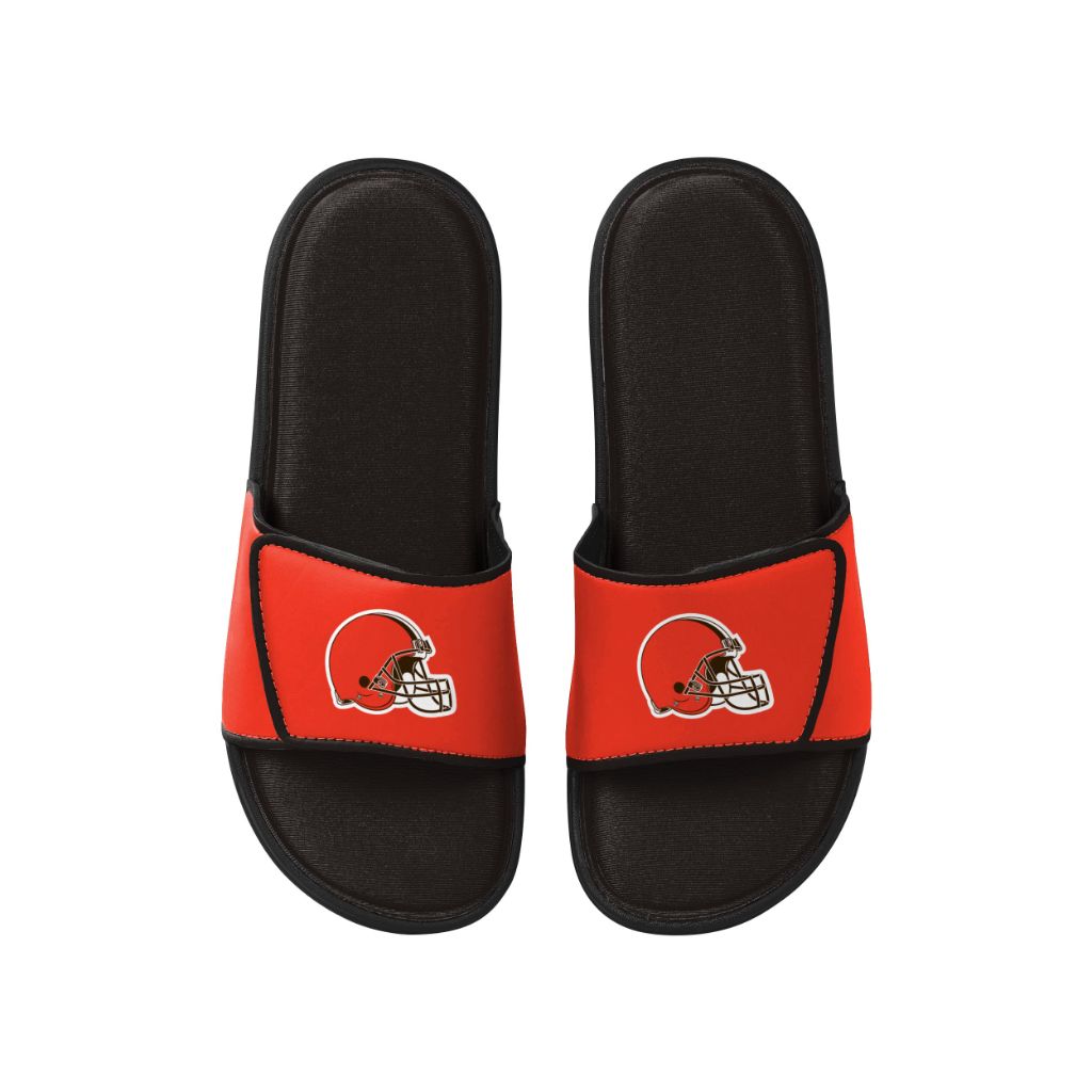 FOCO Men's NFL Foam Sport Slide Sandals - Cleveland Browns, Size M 9/10