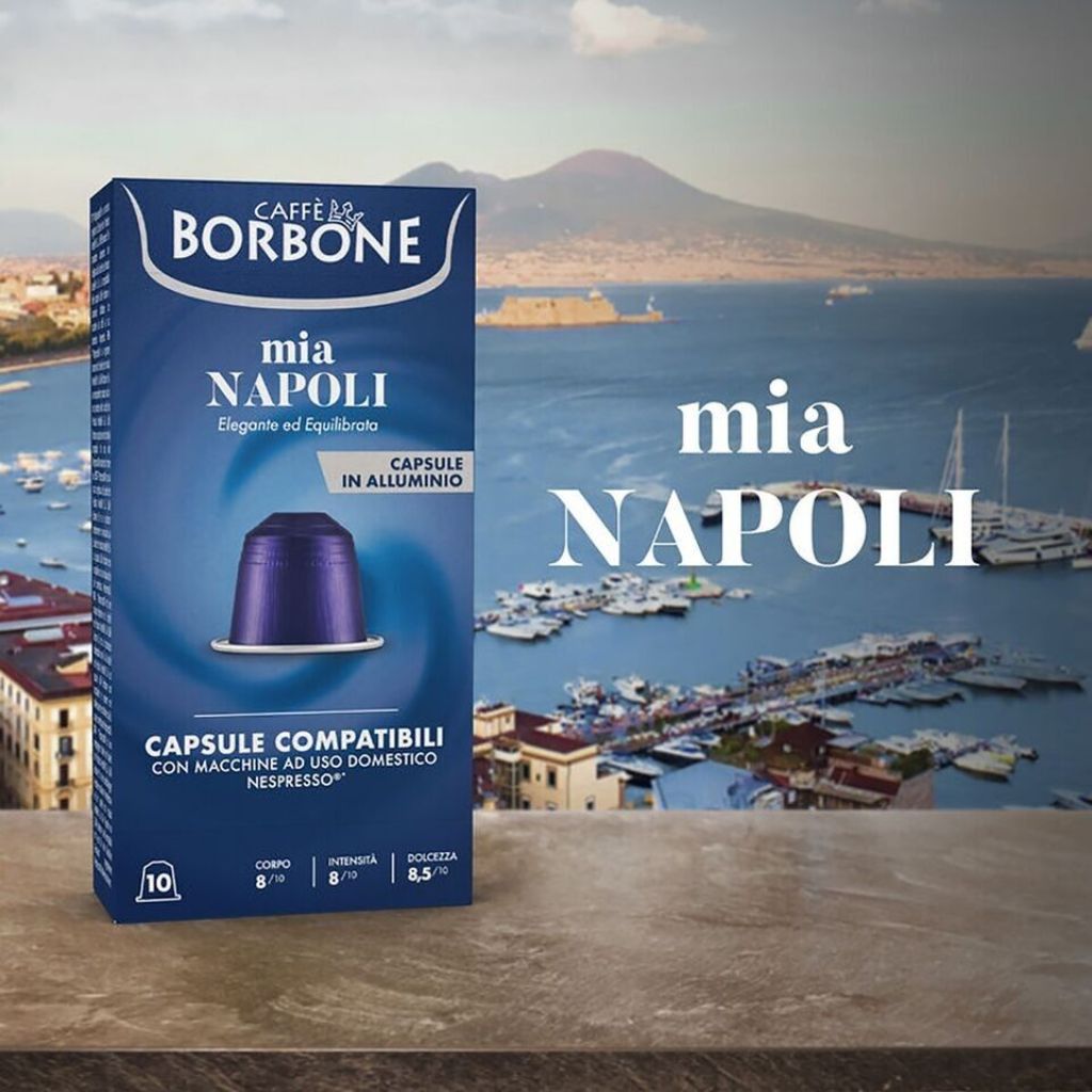 Cafe Borbone - Mia Napoli - Aluminum | 100 Capsules