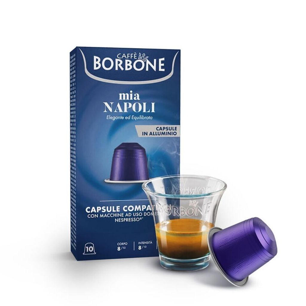 Cafe Borbone - Mia Napoli - Aluminum | 100 Capsules