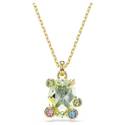 Swarovski Gema Pendant Necklace, Mixed Cuts - Gold-Tone Plated (5705816)