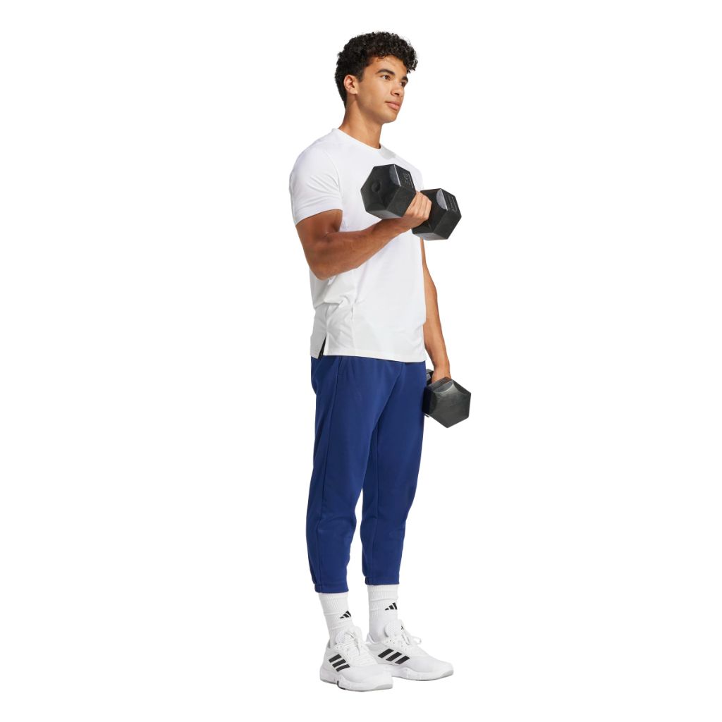 Adidas Mens Train Essentials FeelReady 7/8 Pants, Dark Blue, XX-Large
