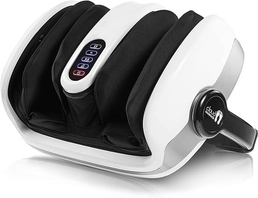 Cloud Massage Shiatsu Foot, Ankle & Calf Cloud Massager - Deep Kneading with Heat Therapy