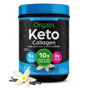 Orgain Keto Collagen Powder with MCT Oil - Vanilla Bean, 14oz