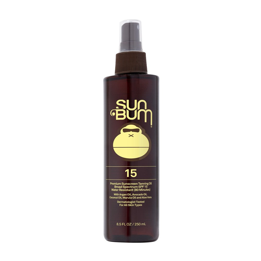 Sun Bum Premium Sunscreen Tanning Oil with Argan Oil  SPF 15  8.5 oz
