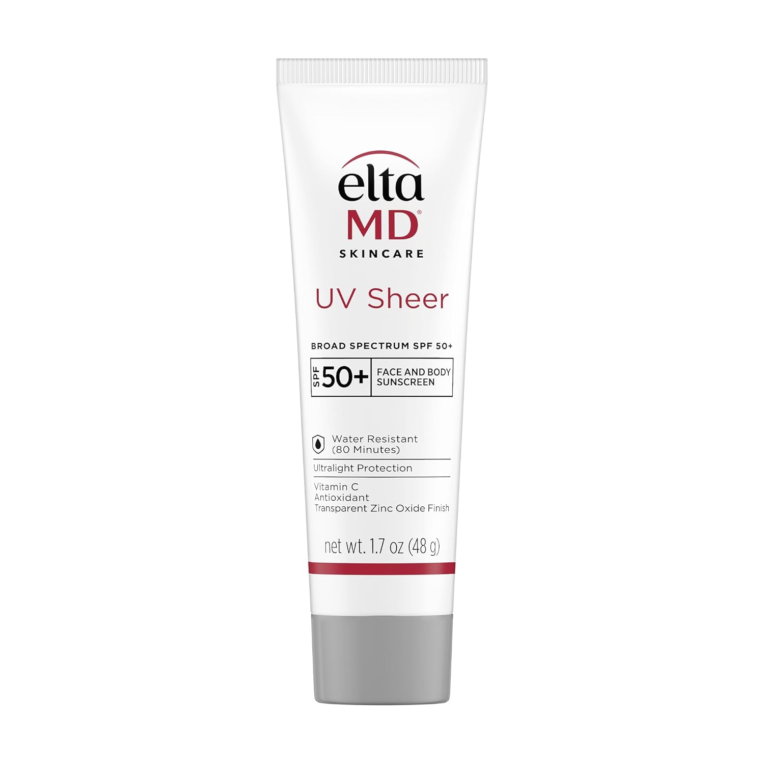 EltaMD UV Sheer SPF 50+ Face and Body Sunscreen Lotion - 1.7 oz.