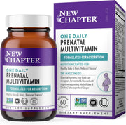 New Chapter One Daily Prenatal Multi Vitamin - 60 Capsules