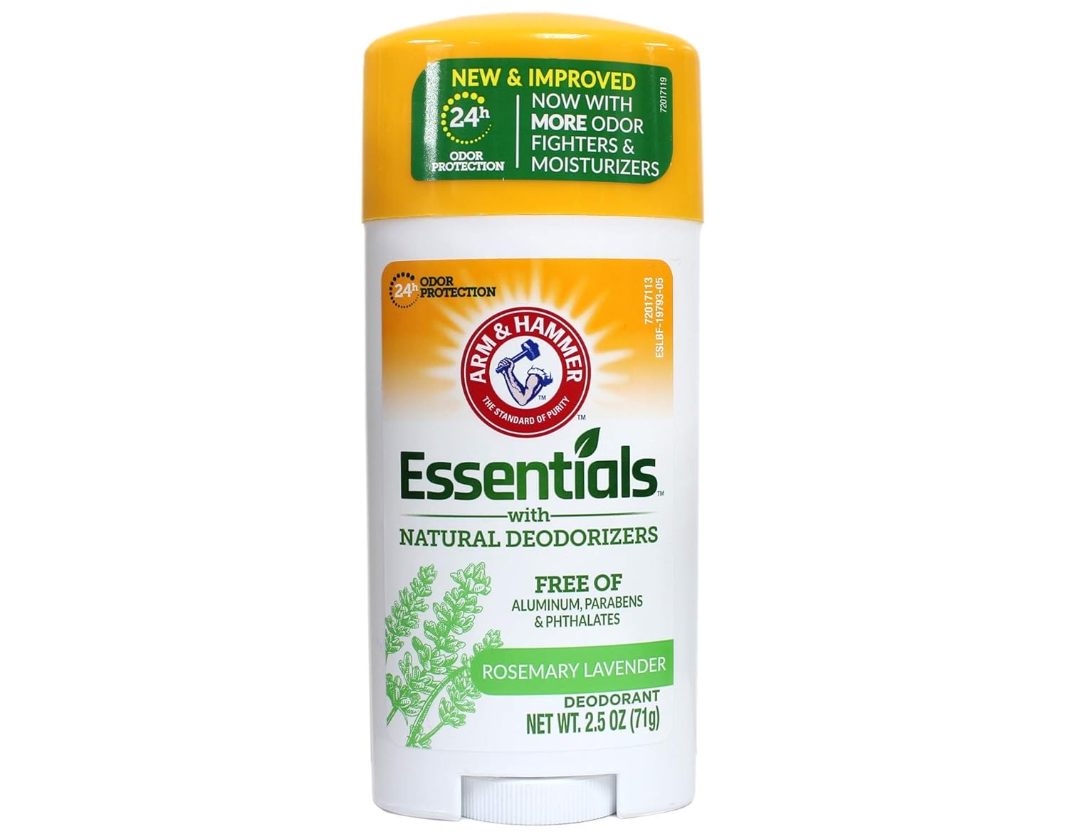 Arm & Hammer Essentials Deodorant - Fresh Rosemary Lavender Solid - 2.5oz